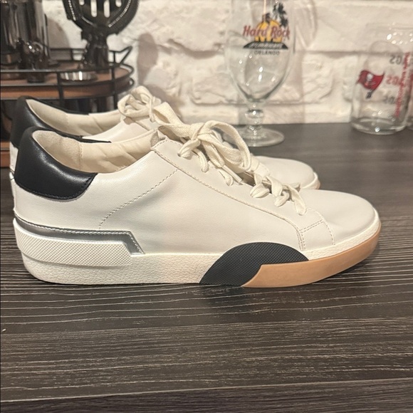 DV by Dolce Vita Shoes - DV by Dolce Vita White and Black Sneakers
